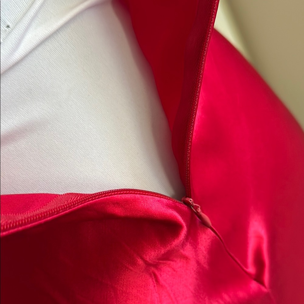 Betsy & Adam Red Maxi Dress - Picture 11 of 13